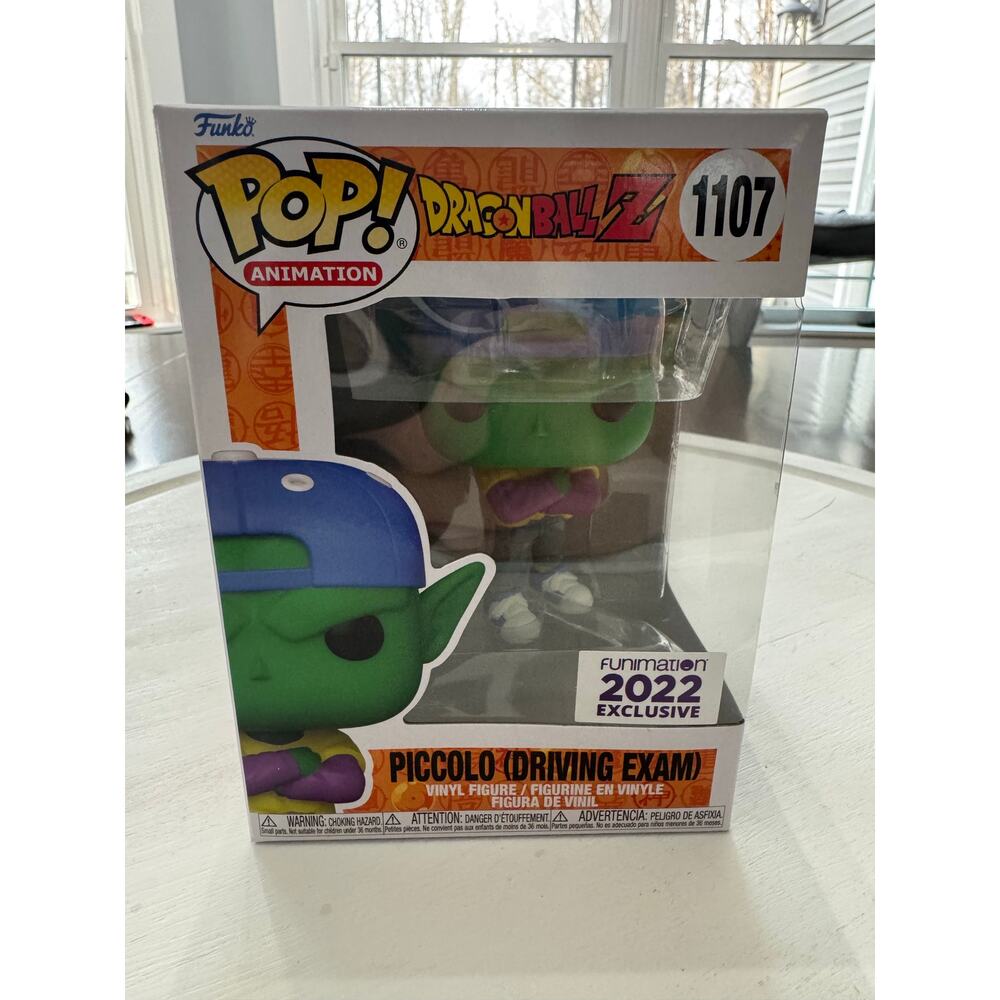 Funko Pop Dargon Ball Z Piccolo Driving Exam #1107 2022 Exclusive w/ Protector